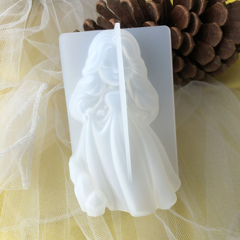 Soap Making Activity - Moule à bougie princesse 3D en