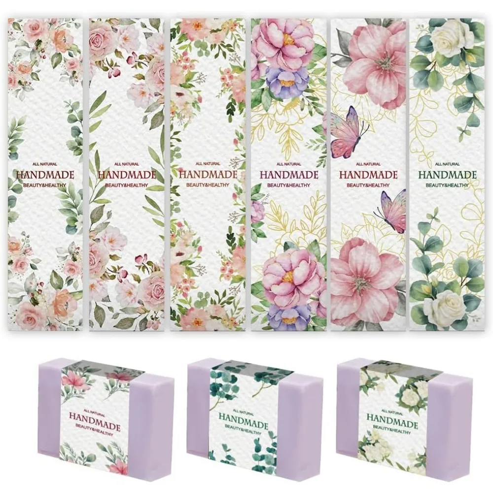Soap Making Websites - 90 pièces ruban d'étiquettes d'emballage fait
