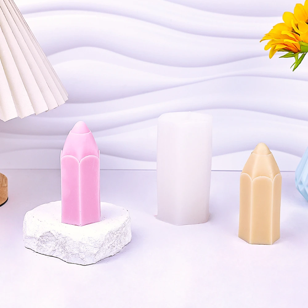 Soap Making In School - Moule à bougie en silicone en