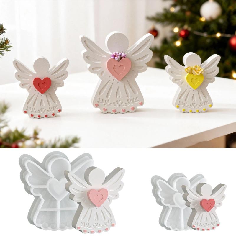 Soap Making Supplies - Moule en silicone Love Angel pour