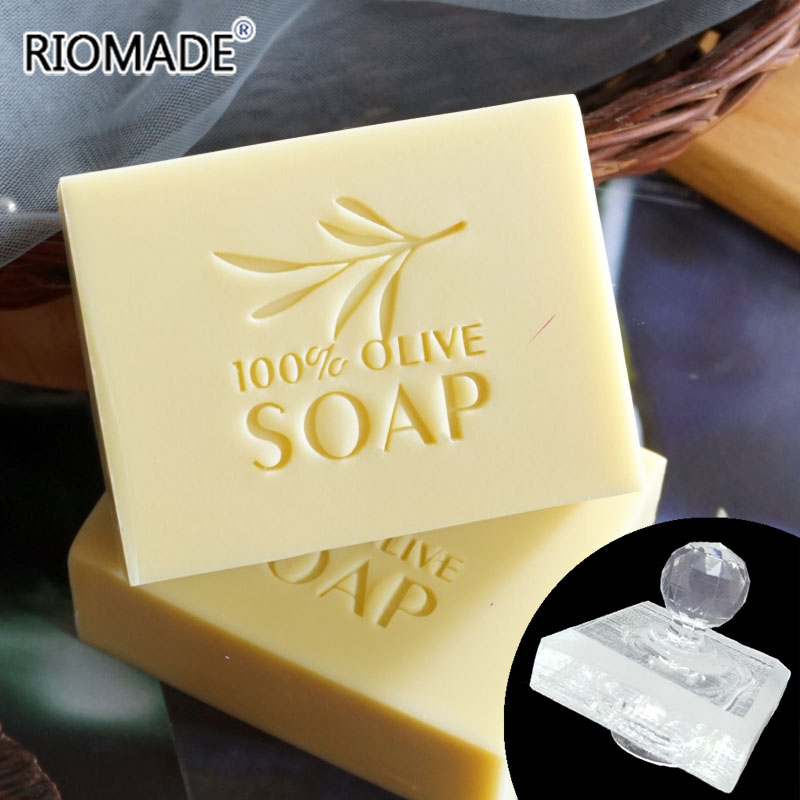 Soap Making Websites - Timbre de Regina en acrylique d'olive