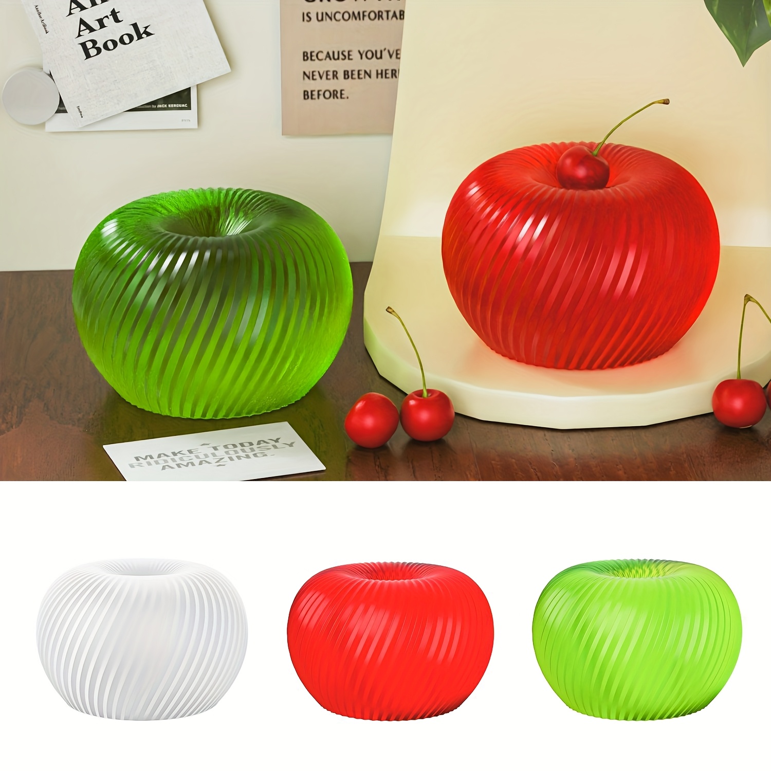 Soap Making Activity - Un moule en silicone rouge tendance