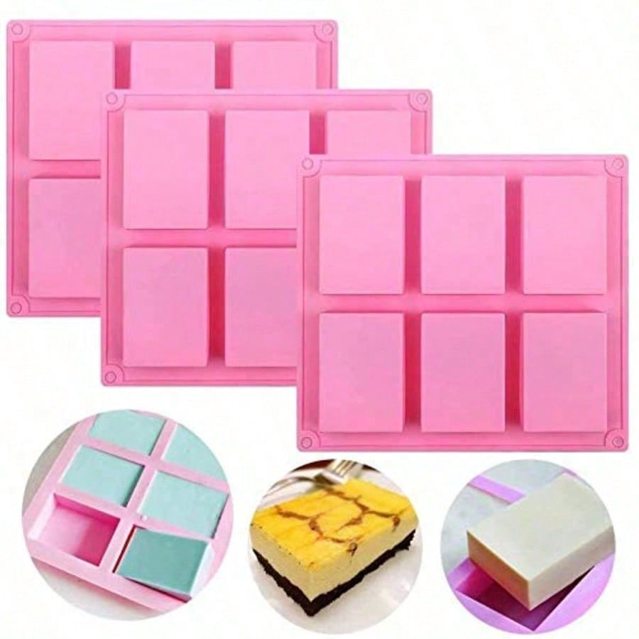 Soap Making Supplies - Lot de 1-2 moules en silicone
