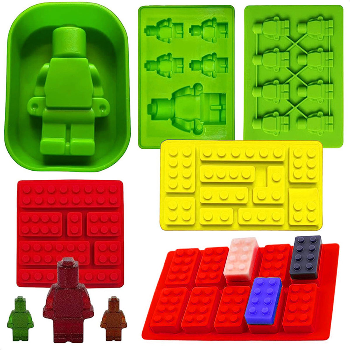 Soap Making Websites - Moule à bougie en silicone Robots
