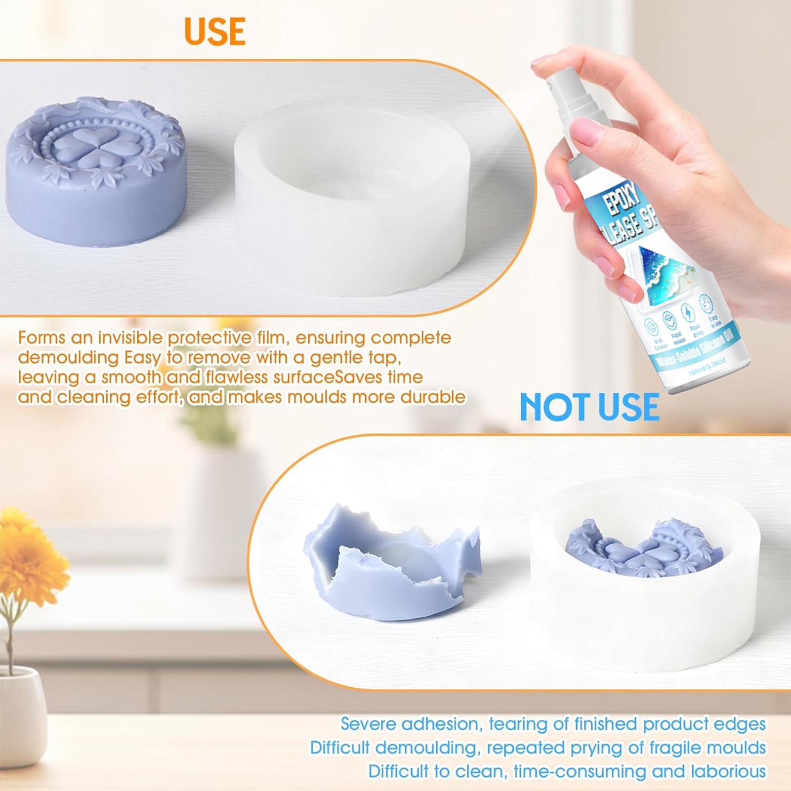 Spray de démoulage silicone, s - Soap Making Silicone Molds avis et prix