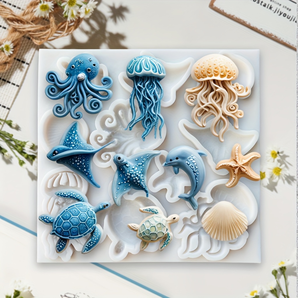 Moule en silicone animaux mari - Soap Making Lye avis et prix