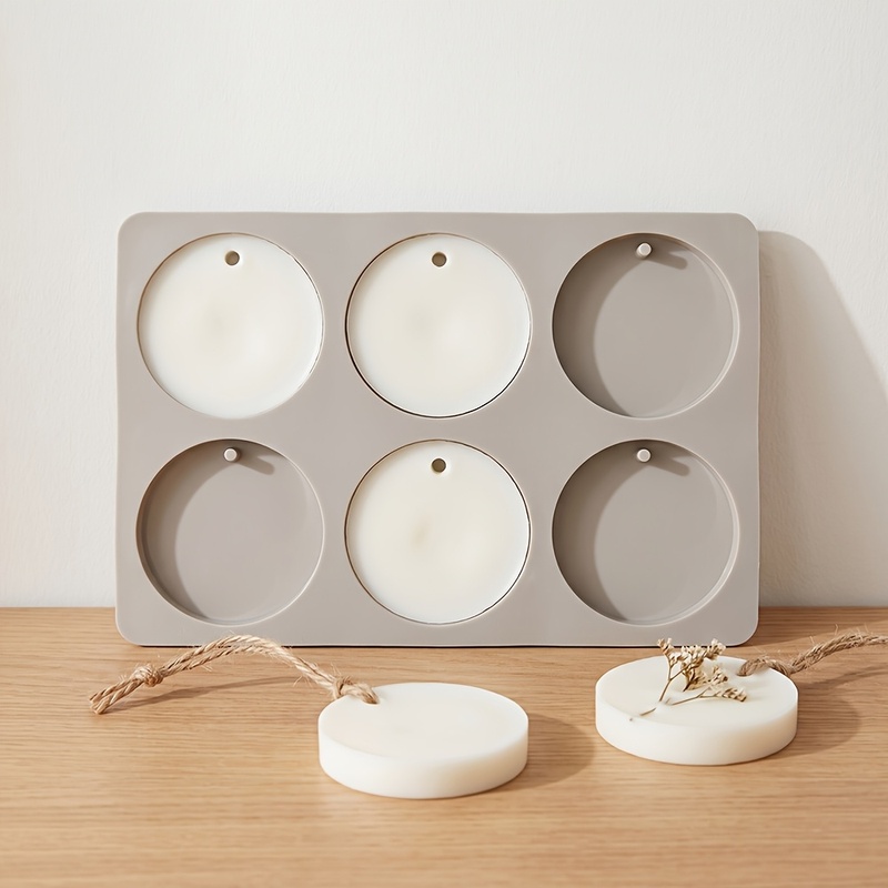 Moule en silicone rond à 6 cav - Soap Making Lye avis et prix