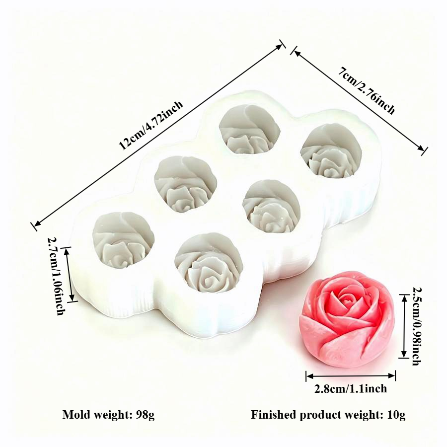 Lot de 6 moules en silicone en - Soap Making Dye avis et prix