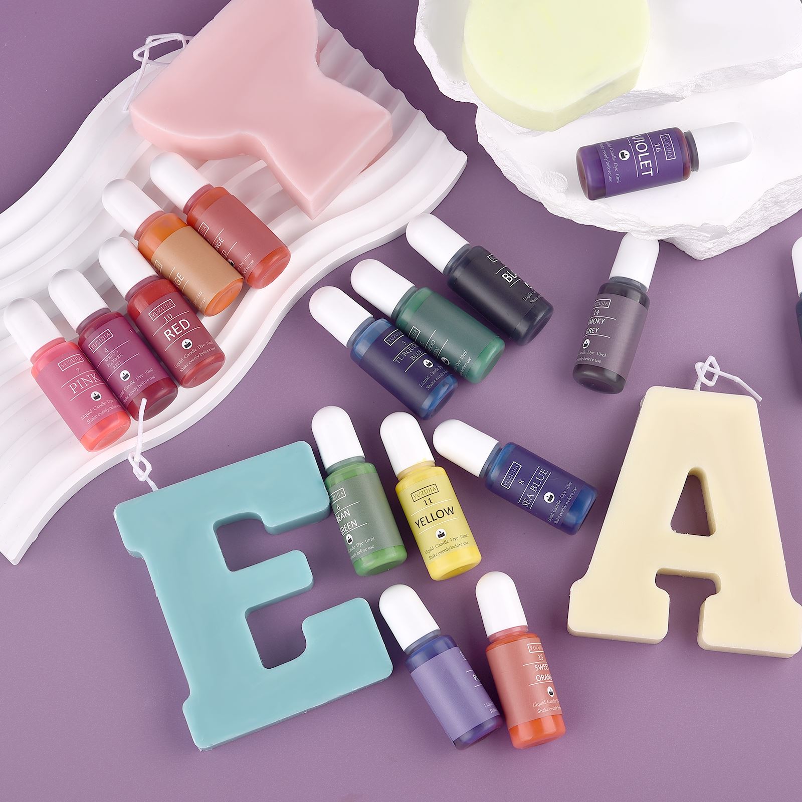 Pigments de bougie d'avertisse - Soap Making Dye avis et prix