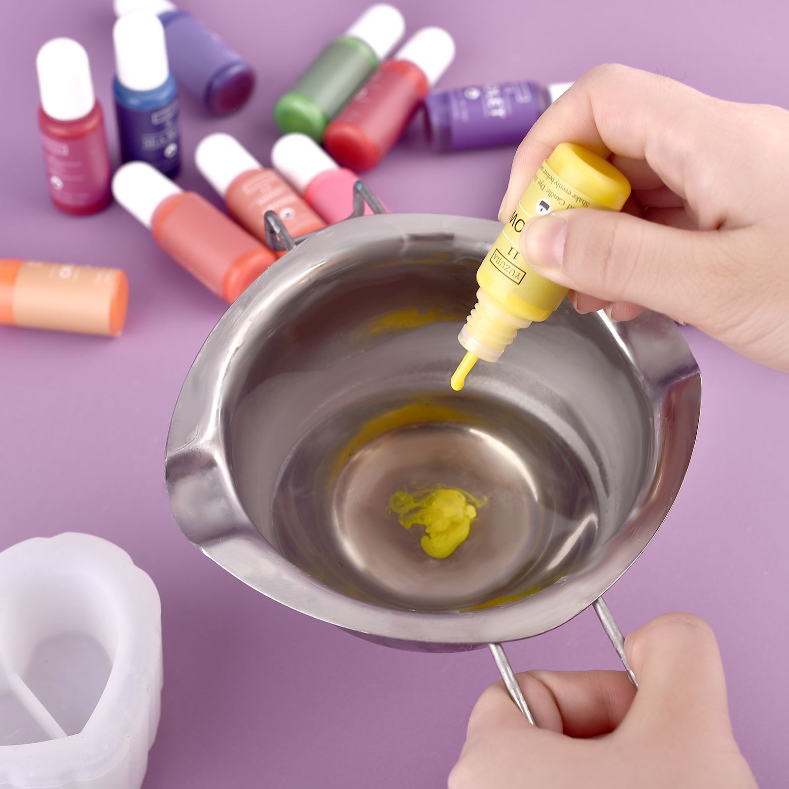 Pigments de bougie d'avertisse - Soap Making Dye avis et prix