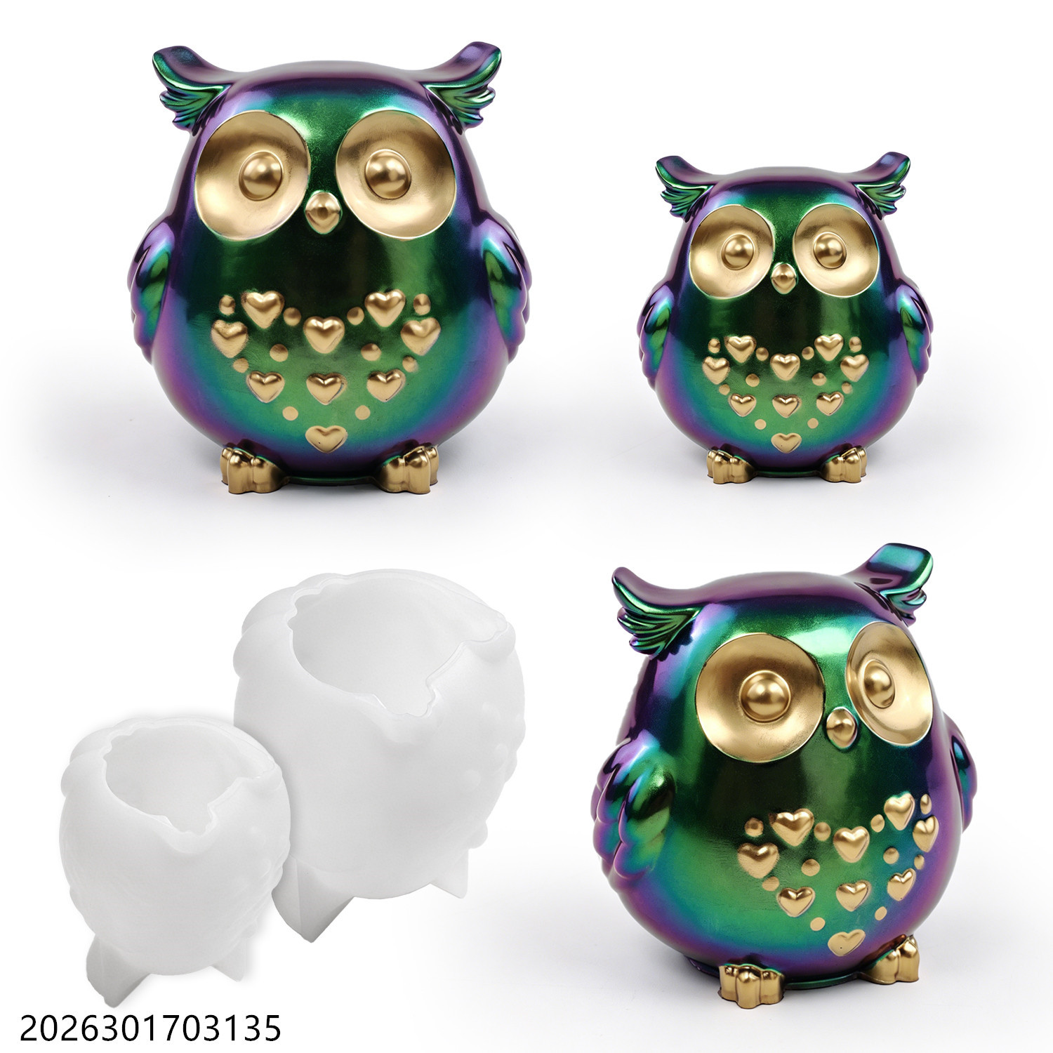Moule en silicone Hibou 3D en  - Soap Making Activity avis et prix