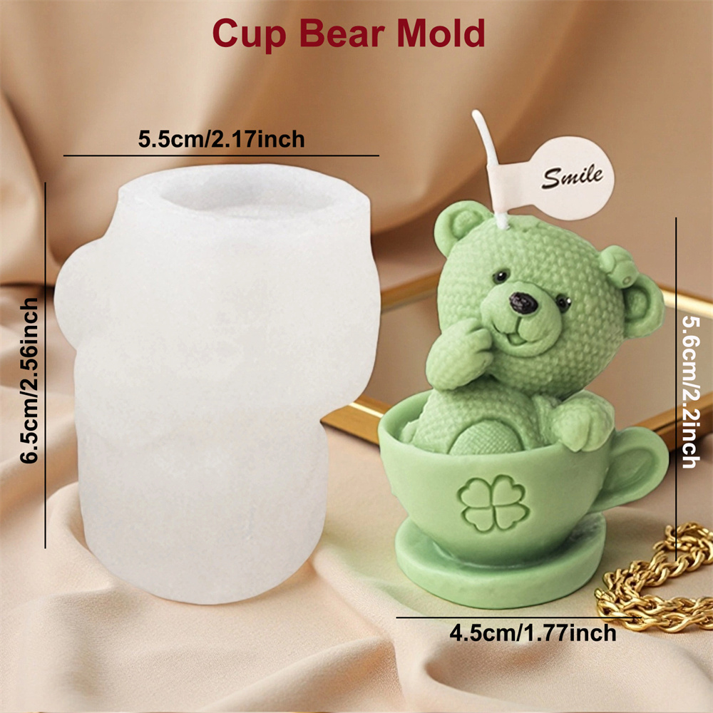 Moule ours en peluche en Silic - Soap Making Dye avis et prix
