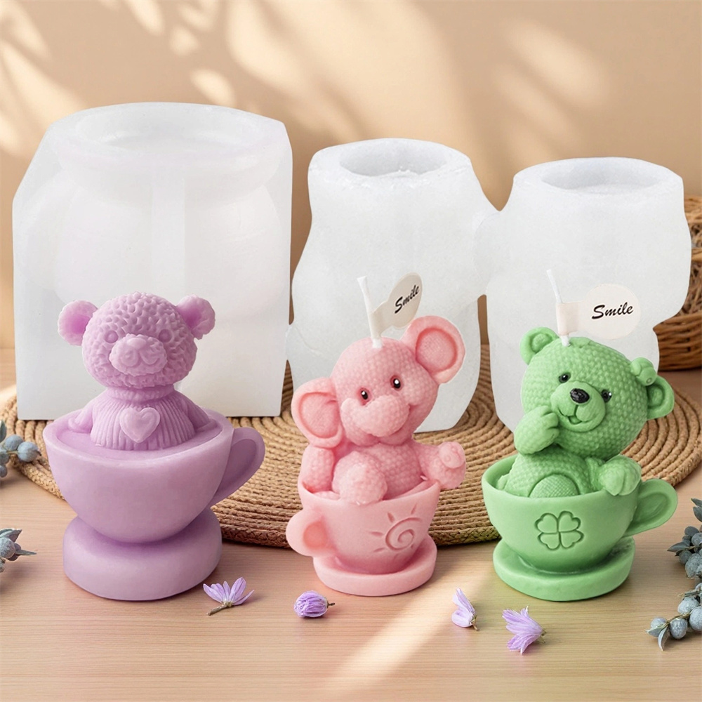 Moule ours en peluche en Silic - Soap Making Dye avis et prix